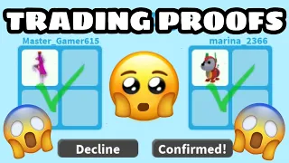 My Successful Trade Proofs |+GIVEAWAY | Adopt Me |Part 3!