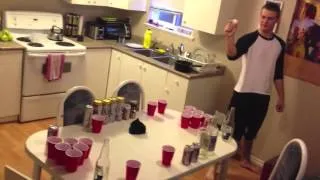 BEER Pong Training - eye of the tiger