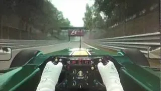 F1 2010 - Monza Crash