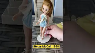 Vintage Doll Lovers Betsy McCall 1958 in original swimsuit #shorts