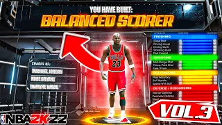 BEST BALANCED SCORER BUILD ON NBA 2K22 CURRENT GEN! RARE BUILD SERIES VOL. 3