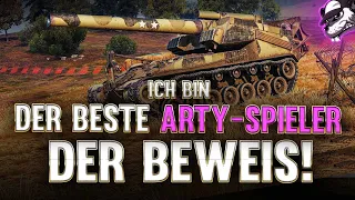 Ich bin der beste Arty-Spieler - Der Beweis! [World of Tanks - Gameplay - Deutsch]