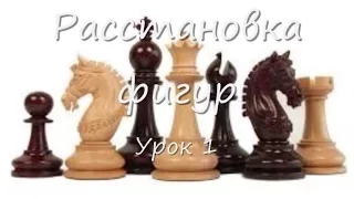 Расстановка фигур  Урок 1