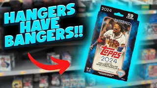 TOPPS SERIES 1 2024 HANGERS!! Sports Card Hunting!