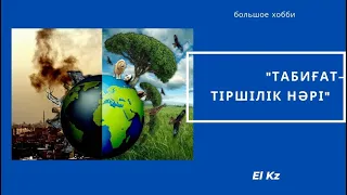 «Табиғат - тіршілік нәрі» | «Хобби» жобасы