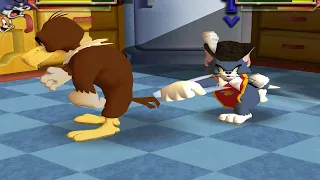 Tom and Jerry in War of the Whiskers Tom and Jerry Vs Butch and Eagle