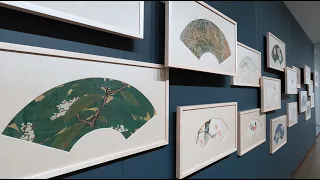 Install in Action—Setting the Fans Afloat in “Painting Edo” (Time-Lapse)