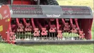 Verti Drain Aeration - deep tine aeration for best results