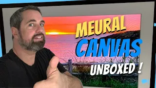 Meural Canvas Unboxing [with Swivel Mount]