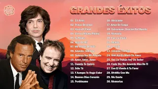 JULIO IGLESIAS, DYANGO, CAMILO SESTO ÉXITOS SUS MEJORES CANCIONES ROMANTICAS - 30 GRANDES ÉXITOS