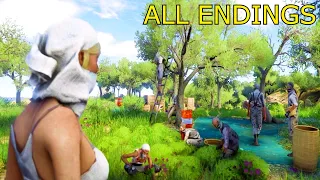 Die Young All Endings Good Ending, Bad Ending, Village Ending Cutscene & Post-Credits Dialogue