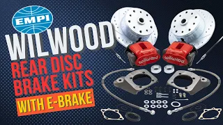 Empi / Wilwood Rear Disc Brake Kit for Air Cooled VW Beetle / Bug