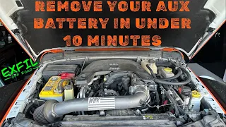 Replacing your Jeep Auxiliary Battery