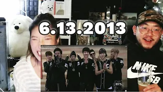 BTS Official Fancafe Greeting + [EPISODE] BTS (방탄소년단) Debut day 130613 Reaction | Hubby's Bias💜 Ep 5