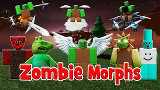 [🧟‍♂️NEW] ВСЕ ЗОМБИ МОРФЫ КАРТА НЕБА 21 морф Find Zombie Morphs Roblox