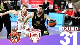 Monaco routs Olympiacos! | Round 31, Highlights | Turkish Airlines EuroLeague