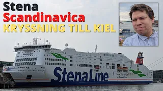Cruise with Stena Line to Kiel - Stena Scandinavica, Swedish speech, English subtitle #4K