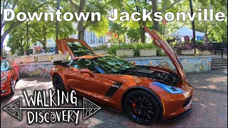 WD Virtual Walking Tour - Downtown Jacksonville, Florida - City Sounds ASMR