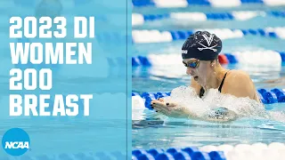 Women's 200 Breaststroke Final | 2023 NCAA swimming championships