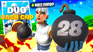 How I Achieved 28 Kills and Won the Duo Cash Cup 🏆