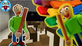 ЛЕПЛЮ БАЛДИ  из игры Baldi's Basics in Education and Learning | Лепка из пластилина | Авипи лепка