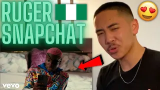 Ruger - Snapchat (Official Music Video) AMERICAN REACTION! Nigerian Music 🇳🇬😍