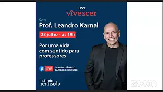 Live com Leandro Karnal