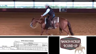 Judge's Commentary - Open Ranch Ranch Riding Champion (WCRH Round-Up 2020, AQHA Pattern 10)