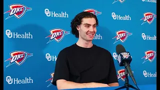 Josh Giddey | OKC Thunder Full Exit Interview (2022-2023)