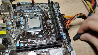 Короткое замыкание по линии питания процессора. (LGA 1155)