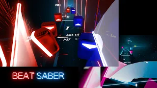 Beat Saber Multiplayer Quest and PC Gameplay