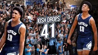 Josh Christopher Drops 41 in 2nd CIF Game! TURNT Up Crowd!! Mayfair vs Villa Park