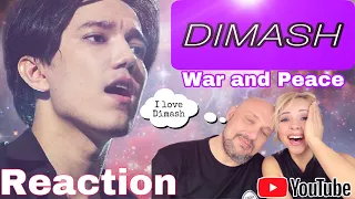 WAR AND PEACE " DIMASH "  - REACT ITALIAN AND COLOMBIAN REACTION