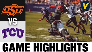 #8 Oklahoma State vs #13 TCU | 2022 College Football Highlights