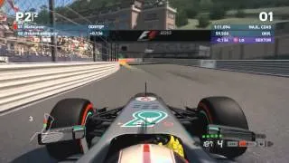 F1 2013 - Monaco Hotlap 1:11:035