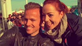 2fm's Nicky Byrne & Jenny Greene at the National Ploughing Championships 2016
