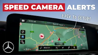 Unlock SPEED CAMERA warnings in your Mercedes Benz Sat nav