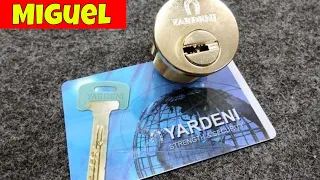 (1038) Yardeni (Mul-t-lock clone) Dimple Lock Picked & Gutted