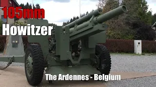 105mm Howitzer M2A1 in the Ardennes