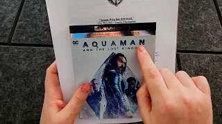 Aquaman and the Lost Kingdom (2023) 4K Ultra HD UNBOXING!