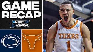 No. 2 Texas HOLDS OFF No. 10 Penn State, advances to Sweet 16 in NCAA Tournament I CBS Sports