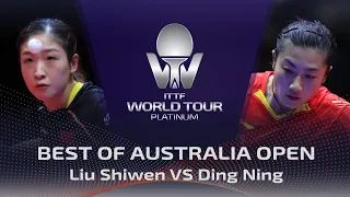 FULL MATCH - Liu Shiwen vs Ding Ning (2018) | BEST of Australia Open