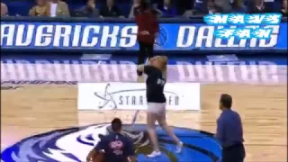 Mavs Fan hits Half Court Shot! | April 7, 2017