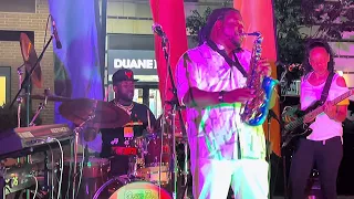 "Purple Rain" saxophone cover - Lil' Maceo at Groove on Grove in Jersey City
