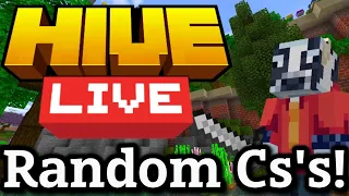 🔴HIVE LIVE WITH VIEWERS BUT RANDOM CS (parties, 1v1, cs and tournaments)🔴