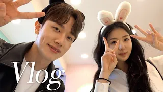 VLOG | Date with Jiyeon👩🏻‍🤝‍👨🏼 | Cafe Date | Life 4 Cut | Love Taro | Daily Vlog | Shin Jiyeon