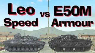 WOT Blitz Face Off || Leopard 1 vs E 50 M