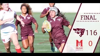 Highlights | Faits saillants : rugby vs McGill 23 sept