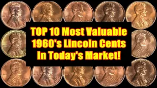 🚀📈$19,000+ STARTLING RECENT SALES! - TOP 10 Most Valuable 1960's Lincoln Cents Today!