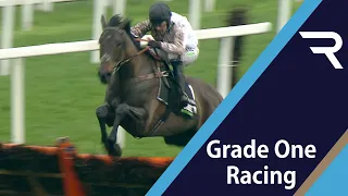 WOW! Constitution Hill bolts up in the Tolworth Novices’ Hurdle at Sandown! - Racing TV